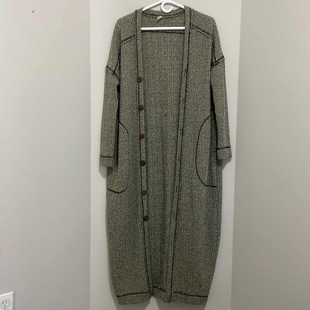 Free People Maxi Cardigan